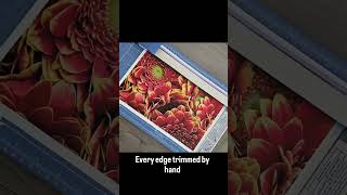 Spring Red Flowers Canvas Wall Art Set of 2 | Unframed Horizontal Macro Photography Prints