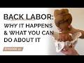 Back Labor: What It Is, Why It Happens, and What You Can Do About It
