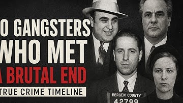 10 American Gangsters Who Met a Brutal End | True Crime Timeline