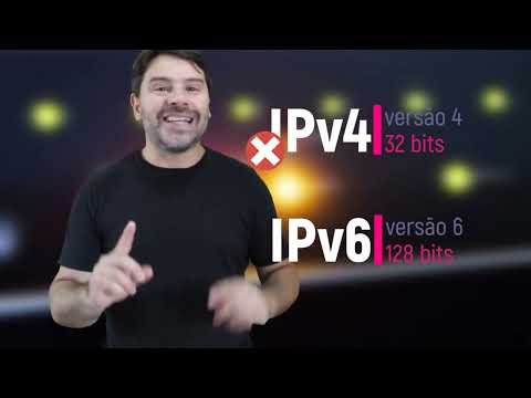 IP e as versões do endereço IPv4 e IPv6 utilizados na Internet