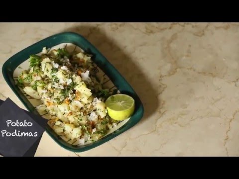 How To Make Potato Podimas (Mashed Potatoes) At Home | South Indian Recipes | Saffron Trail Kitchen