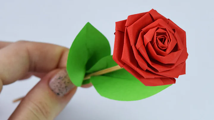 How to make: PAPER ROSE / DIY