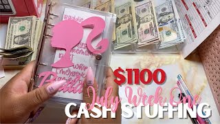 Cash Envelope Stuffing + Sinking Funds | July 2021 | Beginner Friendly | OhmyfroBudgets