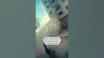 Hamas Video Appears To Show Street Fighting 