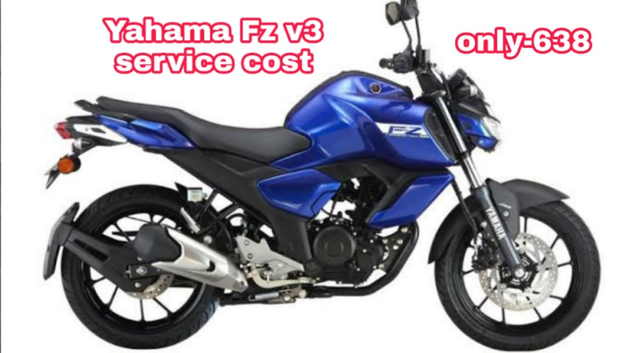 Yahama Fz v3 First service panskura Yahama Fz v3 service cost