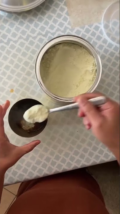 Mixing Tea and Milk Powder #satisfyingsounds #asmr #short