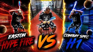 2027 Easton Hype Fire vs 2027Combat Spec H1 β WHICH BAT HITS HARDER! βΎπ£