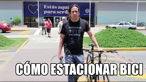Onde deixar a bicicleta na rua?
