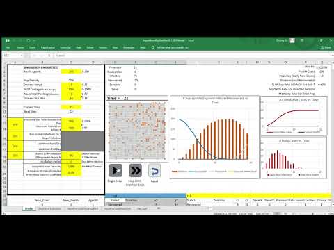 01 Excel Based SIR Model (Without Exposed)