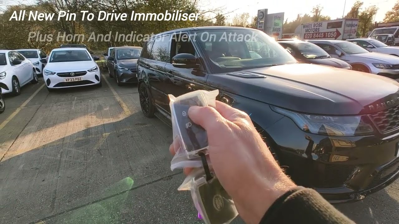 Range Rover Sport SECURED | HORN ALERT PIN IMMOBILISER | NOT A GHOST 2 IMMOBILISER NOISER From £449