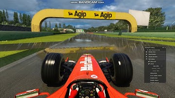 Assetto Corsa CSP Rain Preview Onboard Imola Historic WIP