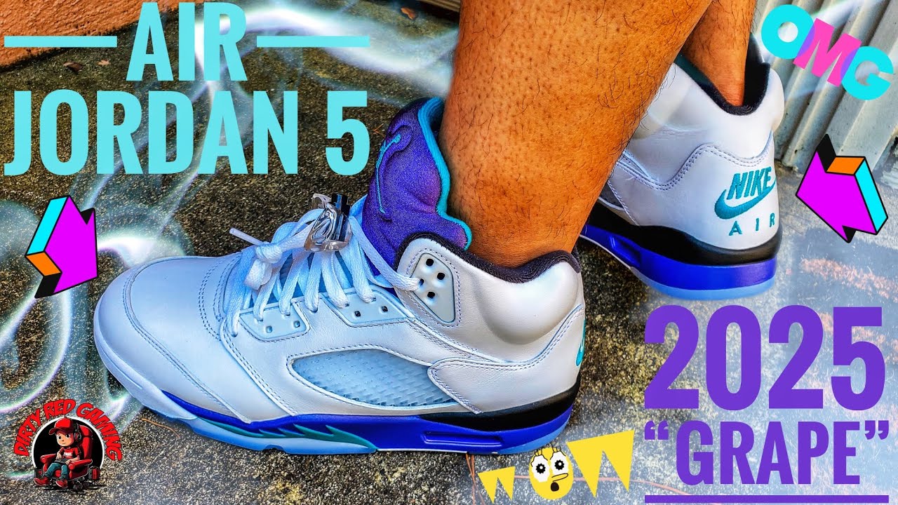 Air Jordan 5 Grape 2025: Is This The Best Retro Yet? - YouTube