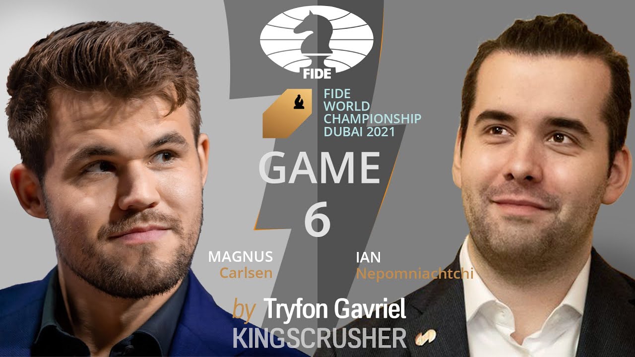 Magnus Carlsen defeats Ian Nepomniachtchi in Game 6 of World Chess