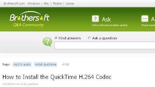 How-To Install The Quicktime H.264 Codec Net Worth