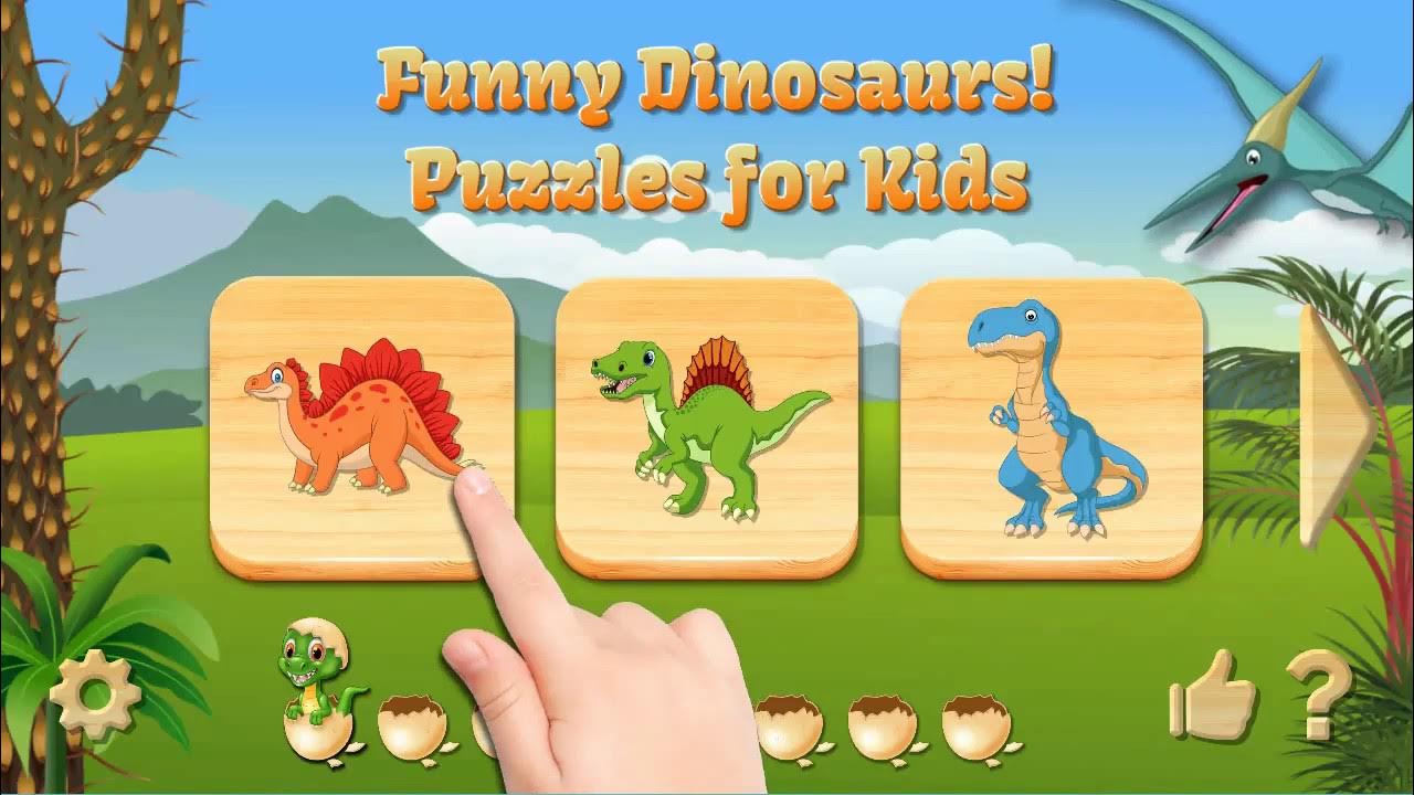 Dino puzzles. Природа для малышей cleverbit apk. головоломки с динозаврами. dinosaurs puzzles for kids. cleverbit animals puzzle.