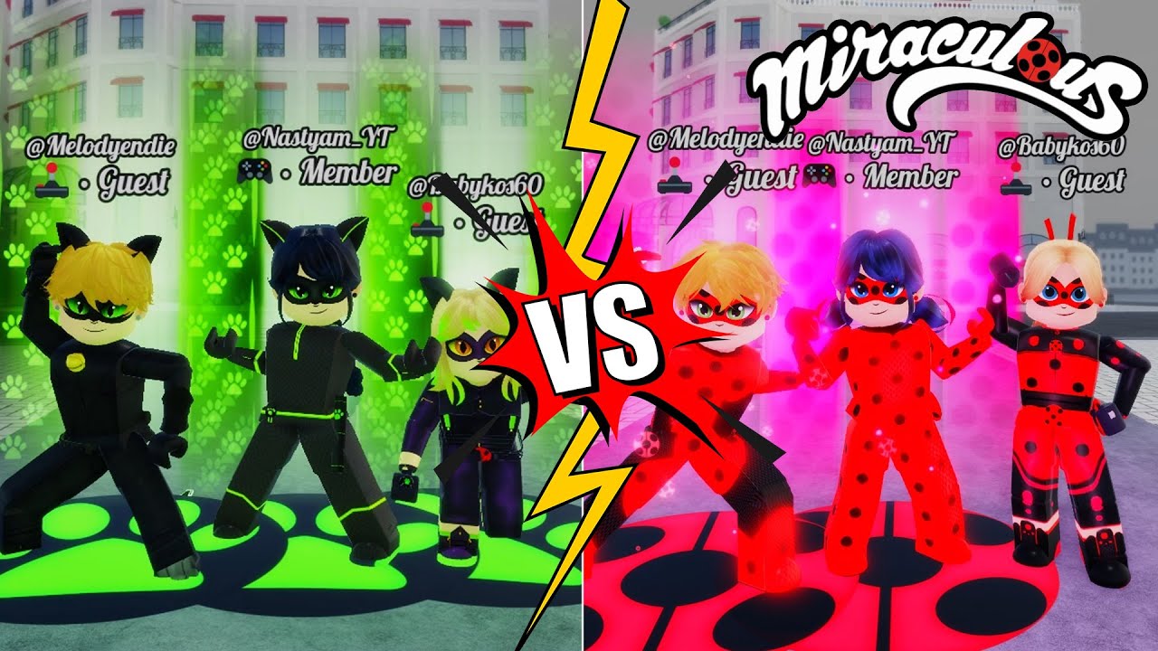 SAME TRANSFORMAÇOES DO GRUPO NO [NEW] MJ  - MIRACULOUS ROBLOX!