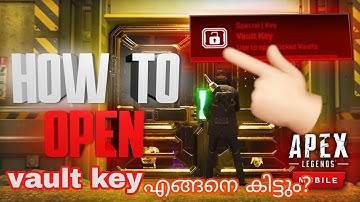 How To Get Vault KEY Every time in cargo bot  APEX LEGENDS MOBILE