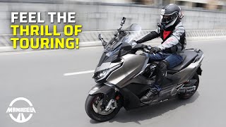 Testing Out Kymco's New Maxi Scoot - 2023 AK550 Premium