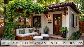Celebrity 50 Cozy Mediterranean Tiny House Designs – Outdoor Sofas, Paved Patios, And Rustic Charm Profile