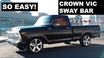 Installing a Sway Bar On My F100