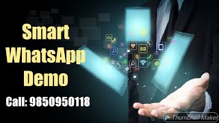 Smart WhatsApp Messaging Software Demo Video | Demo on How to Use Smart WhatsApp screenshot 5