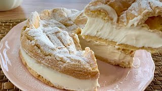 Sadece Evdeki̇ Malzemelerle Profi̇terolün Pasta Hali̇ Polonyanın Meşhur Karpatka Pastası 