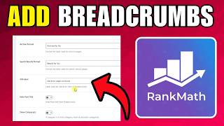 How To Add Breadcrumbs In Rank Math (2026) (Best Method)