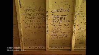 3 July 2000, BNACC Barracks Names on the beams part 6, Banff, Alberta