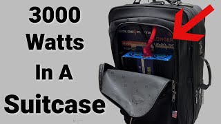 How To Make A 3000 Watt Suitcase Power Station