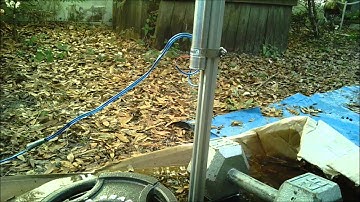 Mini Hybrid Rocket Motor Static Test