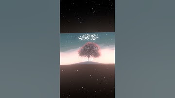 سورة الأحزاب|65-66|القارئ:#محمد_اللحيدان #قران #quran #راحة_نفسية #قران_كريم#تلاوة_هادئة#تلاوة_خاشعة