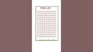 FIND OUT👁️00👁️#IQtest#Eyetest#Math#Gk #BrainExercise#Puzzle#yt #Quiz#Learn#Reels#Views #Viral#Shorts