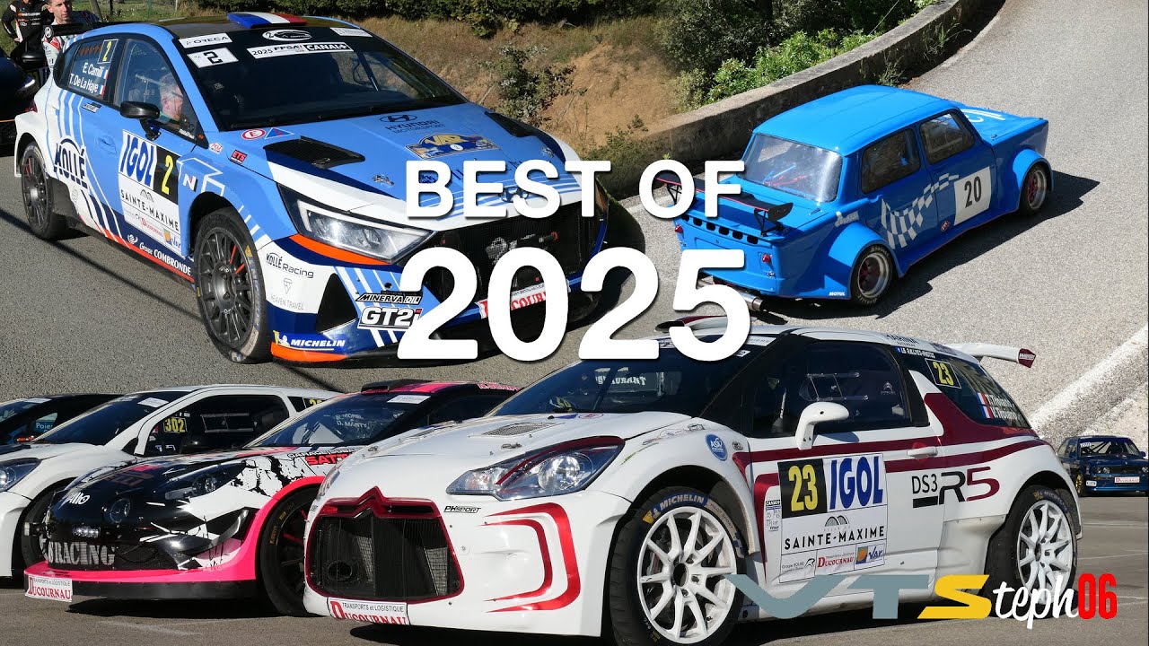 BEST OF RALLY 2025 - LE  MEILLEUR DU RALLYE 2025 - VTSteph06