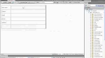 html basic urdu video table create in dreamweaver Part 10