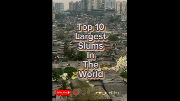 Top 10 Largest Slums In The World  #top10 #slums #world #trending #viral #ytshorts #shorts