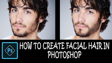 🆕🔥 Photoshop tutorial video 2019: Creating realistic facial hair in photoshop| Photoshop hair