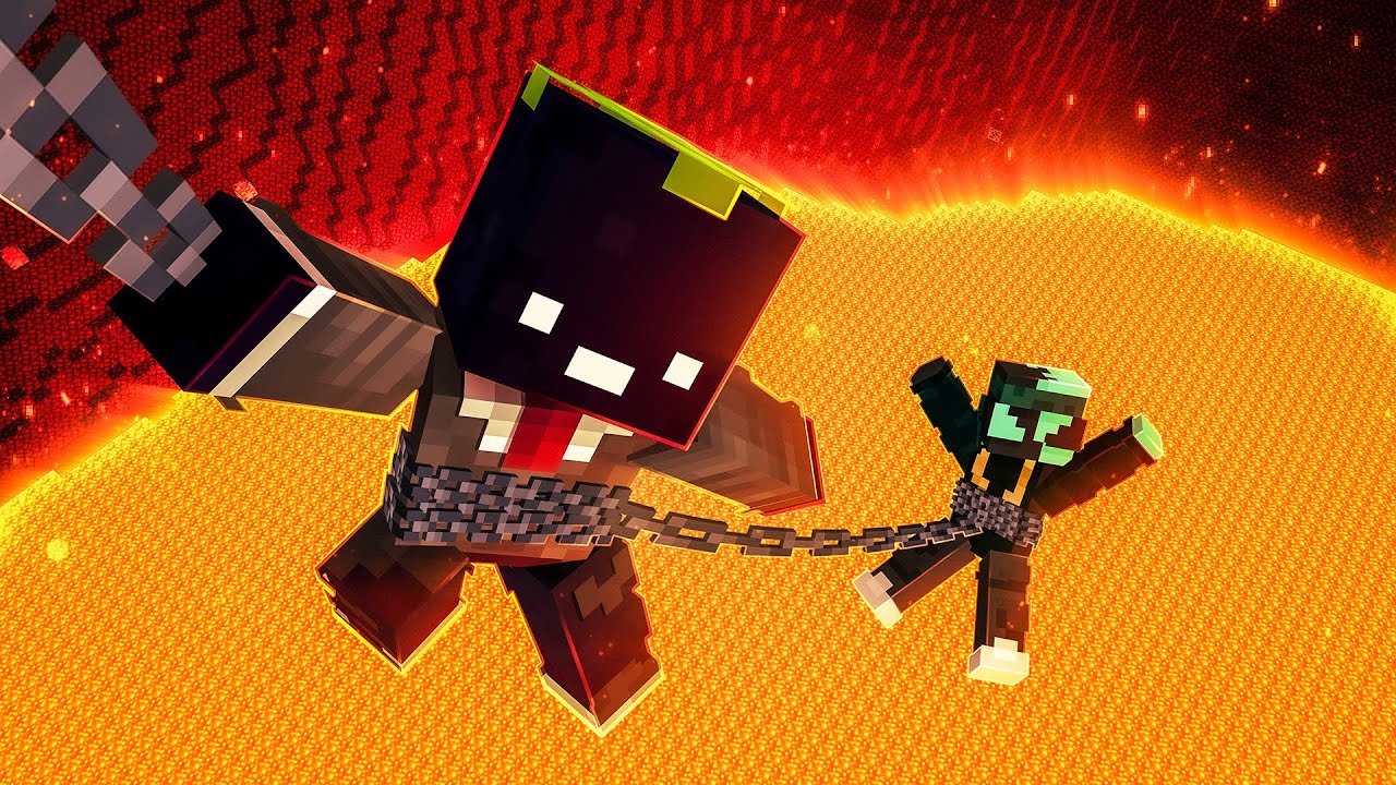 Me Paso Minecraft pero ESTAMOS ENCADENADOS