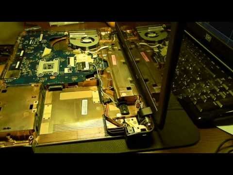 How To Open And Clean Toshiba Satellite C660