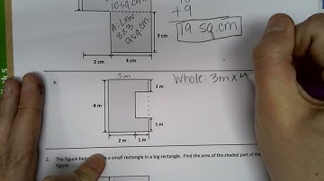 Finding Area by Decomposing Rectangles