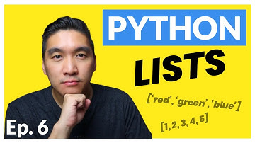 Python Tutorial for Beginners Ep. 6: Lists in Python