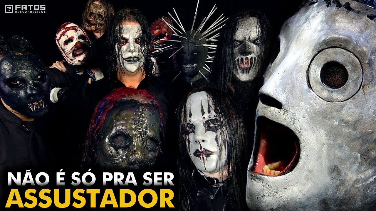 O que significam as máscaras dos integrantes do Slipknot?