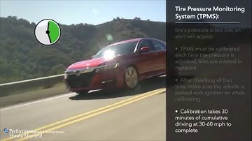 2018 Honda Accord Tire Pressure Monitoring
