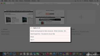 OS X Yosemite 103: OS X  iOS: Working Together - 17. Safari Tabs on Multiple Devices