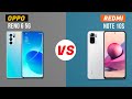 OPPO RENO 6 5G VS REDMI NOTE 10S