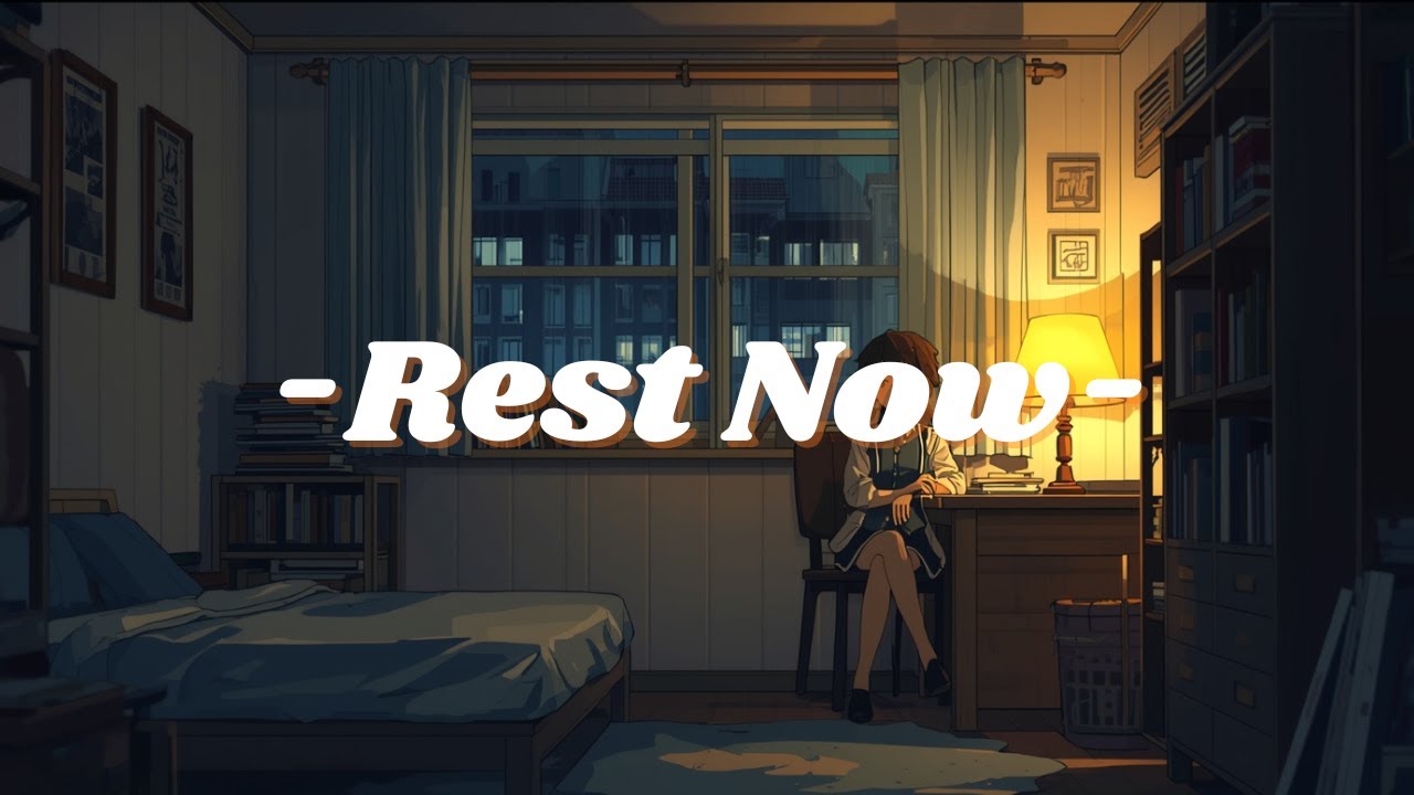 Cozy Lo-Fi ASMR Room Ambience ☁️ Calm Beats for Focus, Study & Deep Sleep (No Distractions)