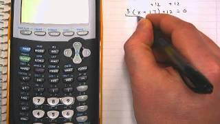 Solving Equations on a TI84 Plus