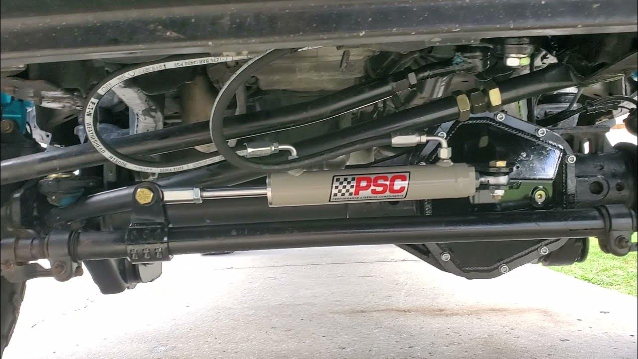 LBZ Duramax dana 60 solid axle swap with psc steering YouTube