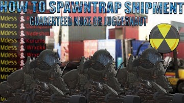 MODERN WARFARE - HOW TO SPAWNTRAP ON SHIPMENT WITHOUT A FULL TEAM (TRIPLE JUGGERNAUT.....)