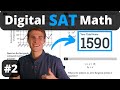 Digital sat math walkthrough  800 math scorer  practice test 2