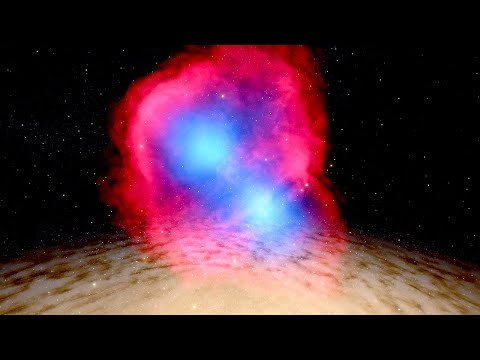 A brief encounter with a colorful planetary nebula (simulation | no audio)